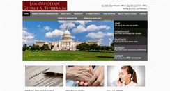 Desktop Screenshot of dcandmdwillattorney.com